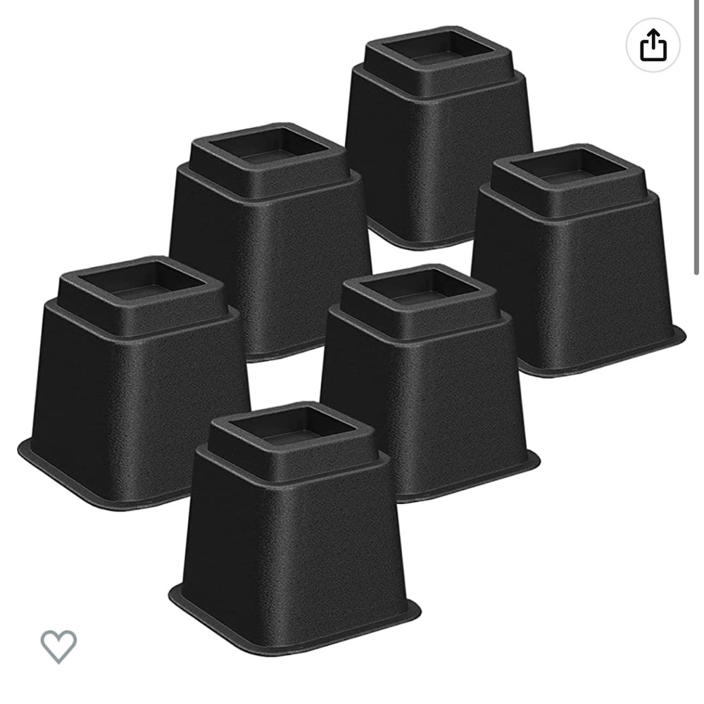 5 inch bed risers